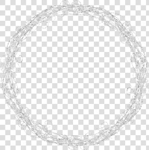 Mq Silver Round Frame Frames Border Borders   Transparent Silver Circle Border  HD Png Download