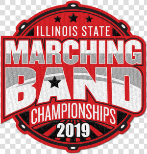 2019 Illinois State Marching Band Championships Patch   Quiosque Chopp Brahma  HD Png Download