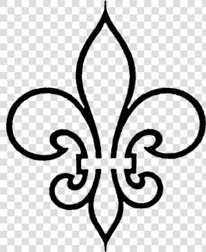 Fleur De Lis Rubber Stamp Craft And Card Making Stamps   Fleur De Lis No Saints  HD Png Download