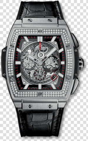 Spirit Of Big Bang Titanium Diamonds   Hublot Spirit Of Big Bang Titanium  HD Png Download