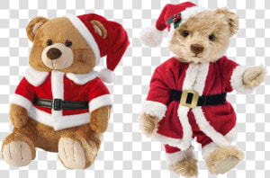 Teddy Bear  Nicholas  Isolated  Christmas  Soft Toy  HD Png Download