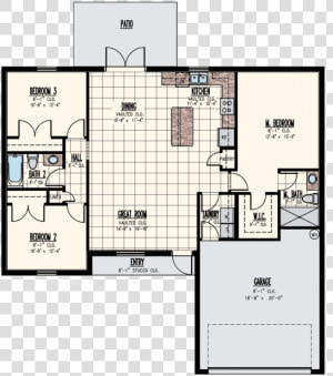 Synergy Homes Kingston Home Model Floor Plan   Floor Plan  HD Png Download