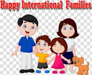 Happy International Day Of Families Png Background   Clipart Family  Transparent Png