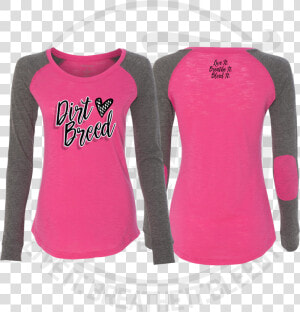 Ladies Long Sleeve Dirt Track Racing Shirt   Active Tank  HD Png Download