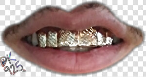 My Actual   Transparent Png Gold Teeth Mouth  Png Download