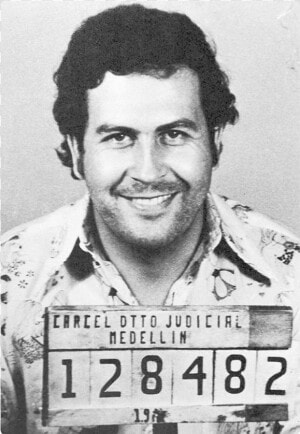 Pablo Escobar Mug Shot Poster  HD Png Download