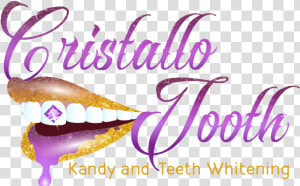 Cristallo Tooth   Calligraphy  HD Png Download