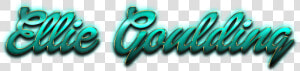 Ellie Goulding Name Logo Png   Ellie Goulding Font Name  Transparent Png