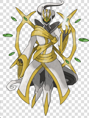 Draw Pokemon Mega Arceus  HD Png Download