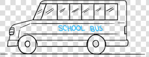 How To Draw School Bus   Bus Boycott Draw  HD Png Download