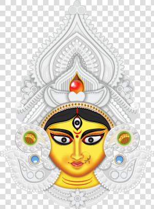 Maa Kali Face Png  Transparent Png