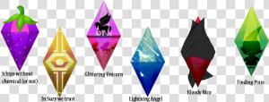 Transparent Sims 4 Plumbob Png   Sims 4 Plumbob Design  Png Download