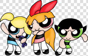 Powerpuff Girls Clipart Power Up   Powerpuff Girls  HD Png Download