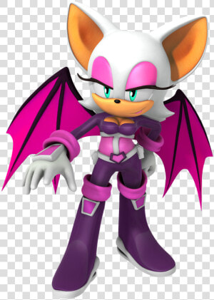 Rouge The Bat Sonic Heroes Outfit  HD Png Download