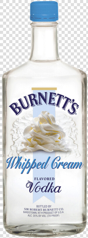 Burnett S Vodka Whipped Cream   Whipped Cream Burnett  39 s  HD Png Download