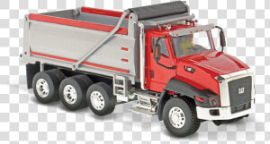 Cat Ct660 Dump Truck   Red Dump Truck  HD Png Download