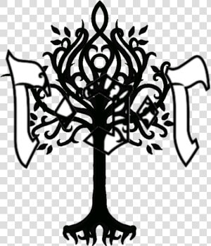 White Tree Awards Vi https   White Tree Of Gondor Designs  HD Png Download