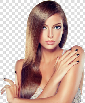 Straighthair Solution   Model Hair Png  Transparent Png