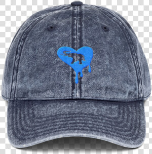 Dripping Heart Dad Hat Angry Elephant Blue   Hat  HD Png Download