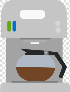 Coffee Machine Free Vector Art   Coffee Maker Vector Png  Transparent Png