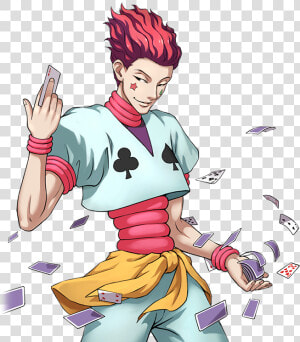 Art fictional Character art graphics   Hunter X Hunter Hisoka Png  Transparent Png