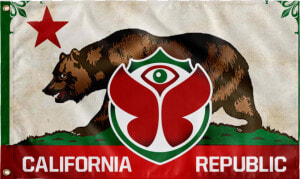 California Republic Flag For Tomorroland   California Flag Heart  HD Png Download