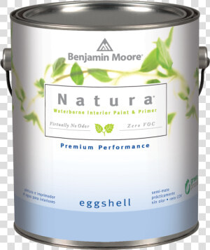 Image Of Benjamin Moore Natura Eggshell Can   Natura Benjamin Moore  HD Png Download