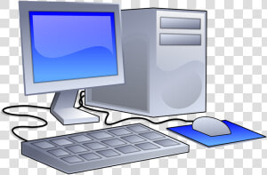 Workstation  Computer  Office  Desktop  Hardware   Computer Clipart  HD Png Download