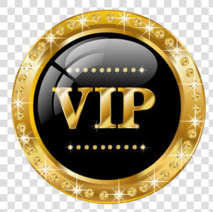 Vip Logo Gold Png  Transparent Png