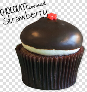 Transparent Chocolate Covered Strawberry Clipart   Cupcake  HD Png Download