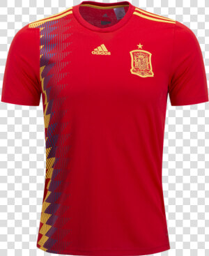 Camiseta España Primera Equipación Mundial Rusia   Spain National Football Team Jersey  HD Png Download