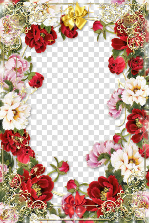 Transparent 1800 Png   Flower Rose Border Design  Png Download