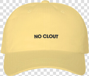 No Clout Dad Hat Yellow   Cloud9  HD Png Download