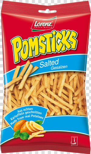 Lorenz Pomsticks Salted 100gr  HD Png Download