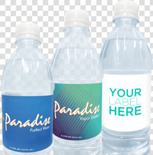 Water Bottle Label   Plastic Bottle  HD Png Download