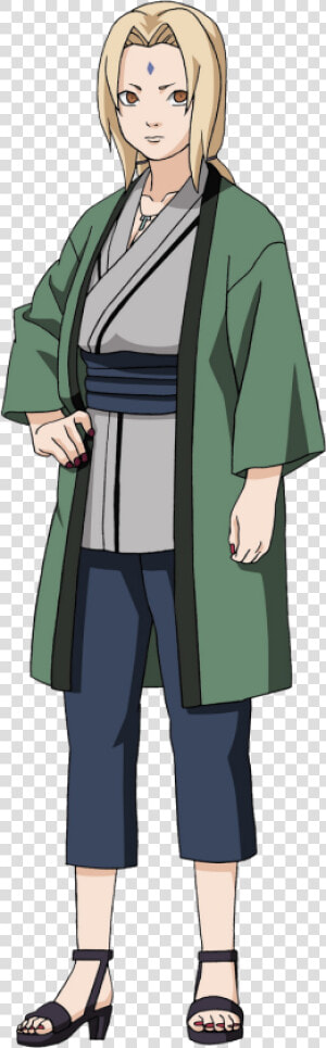 Lady Tsunade Full Body  HD Png Download