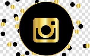 A Creative Guide For What To Post On Instagram In 2019   Instagram Icon Png Gold Black  Transparent Png