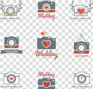 Logo Photography Camera Heart shaped Illustration Hd   Camera Png Logo Studio  Transparent Png