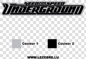 Need For Speed Underground  HD Png Download