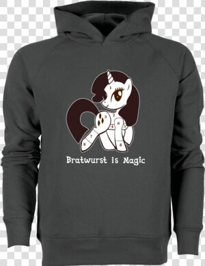 Bratwurst Is Magic Sweatshirt Stanley Hoodie Dark Grey   Lars Oder So Merch  HD Png Download