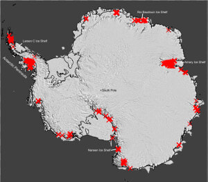 Antarctica Rivers   Nansen Ice Shelf  HD Png Download