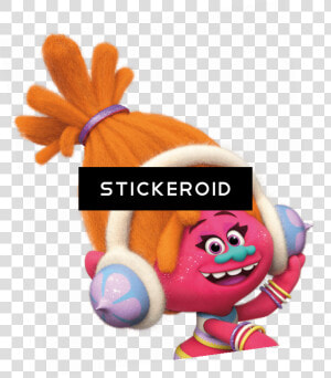 Trolls Dj Suki Png   Troll Orange Hair Name  Transparent Png