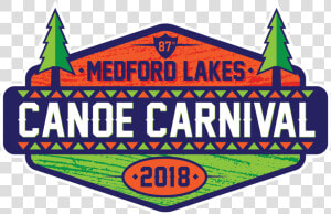 Clip Art Canoe Colony News Senior   Medford Lakes Canoe Carnival 2018  HD Png Download