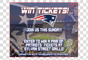 Win Patriots Tickets In Peabody   New England Patriots  HD Png Download