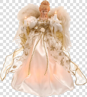 Christmas Angel Transparent Background Image   Rose Gold Christmas Tree Angel  HD Png Download