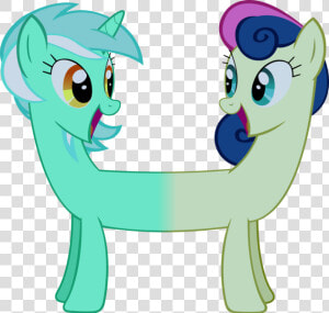 Lyra And Bon Bon Together  HD Png Download