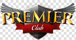 Premier Club Logo   Runescape Premier Club Gold Logo  HD Png Download