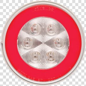 Stl101rcbp Glolight Round Sealed Led Red Stop turn tail   Optronics Led Lights  HD Png Download