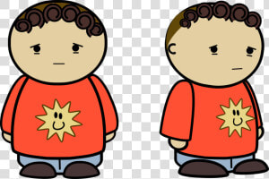 Emotion boy toddler   Comic Character Clip Art  HD Png Download