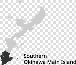 Okinawa Map Outline  HD Png Download